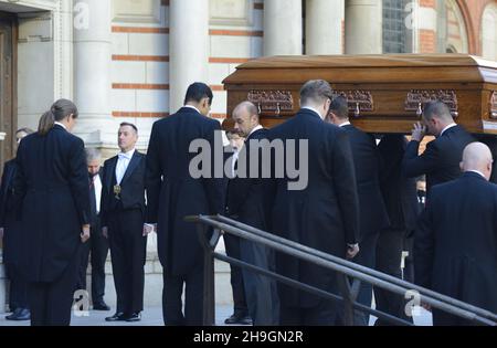 Londres, Royaume-Uni.23 novembre.Service commémoratif pour David Amess MP à la cathédrale de Westminster Banque D'Images