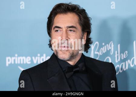 LOS ANGELES, CALIFORNIE, États-Unis - DÉCEMBRE 06 : l'acteur Javier Bardem arrive à la première de Los Angeles d'Amazon Studios 'étant les Ricardos' tenue à l'Academy Museum of Motion Pictures le 6 décembre 2021 à Los Angeles, Californie, États-Unis.(Photo de Xavier Collin/image Press Agency/Sipa USA) Banque D'Images