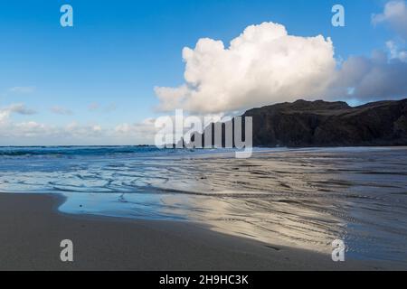 Dhail Mor, Dalmore, Isle of Lewis et Harris, Outer Hebrides, Écosse, Royaume-Uni Banque D'Images