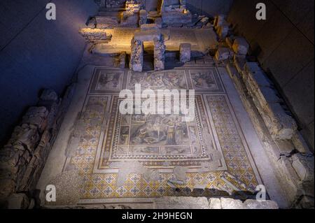 Antakya, région de Hatay, Turquie.Le Musée d'archéologie d'Antakya, connu pour sa vaste collection de mosaïques de l'époque romaine et byzantine. Banque D'Images