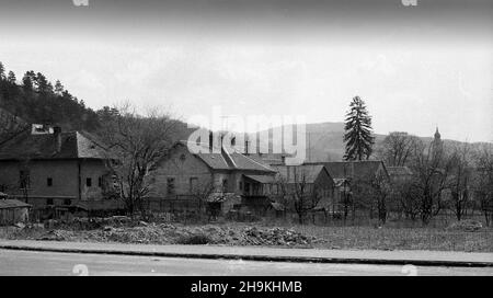 Village près de Budapest, Hongrie, 1956 Banque D'Images