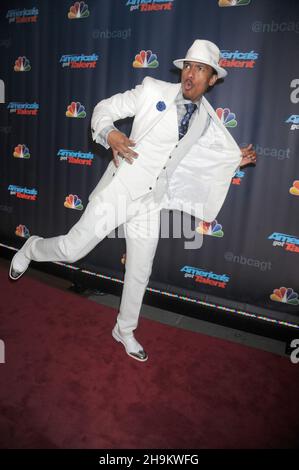 Manhattan, États-Unis d'Amérique.31 décembre 2008.NEW YORK, NY - 23 JUILLET : Nick Cannon participe à l'événement « Americas Got Talent » de la saison 8 sur le tapis rouge le 23 juillet 2013 à New York, États-Unis.Personnes: Nick Cannon crédit: Storms Media Group/Alay Live News Banque D'Images