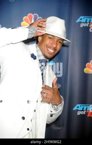 Manhattan, États-Unis d'Amérique.31 décembre 2008.NEW YORK, NY - 23 JUILLET : Nick Cannon participe à l'événement « Americas Got Talent » de la saison 8 sur le tapis rouge le 23 juillet 2013 à New York, États-Unis.Personnes: Nick Cannon crédit: Storms Media Group/Alay Live News Banque D'Images