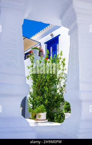 Vue sur l'île étonnante de Spetses, Grèce. Banque D'Images