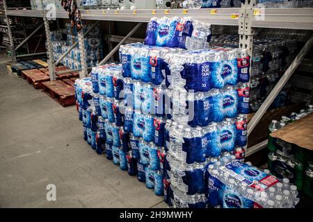 Columbia County, GA USA - 07 28 21: Walmart marché de quartier magasin de détail Banque D'Images