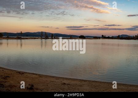 Marécage de l'Ebro en Cantabrie. Banque D'Images