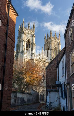 La cathédrale de York, York, North Yorkshire, UK. Banque D'Images