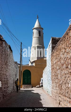 Mosquée, vieille ville, Harar, Éthiopie Banque D'Images