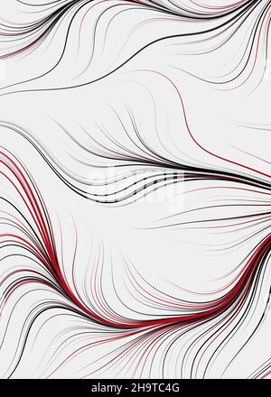 Résumé Perlinnoise Illustration géométrique de calcul génératif Illustration de Vecteur