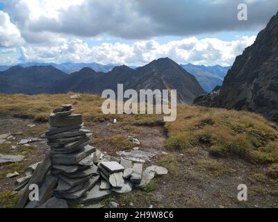 Lasörling - montagne dans le tyrol de l'est Banque D'Images