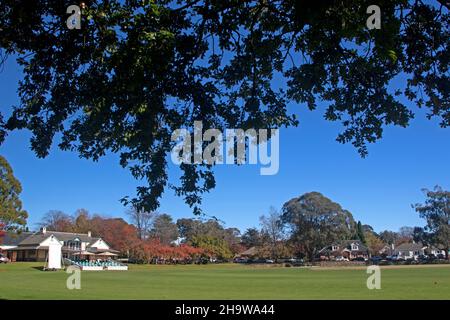 Bradman Oval, Bowral Banque D'Images