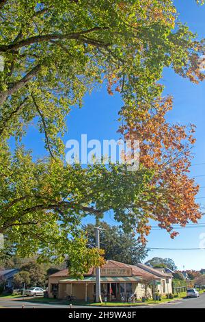 La ville d'Exeter, dans les Highlands du Sud Banque D'Images