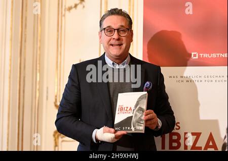 Vienne, Autriche.09th décembre 2021.HC Strache vous invite à la présentation de son livre « Das Ibiza Attenta ».Credit: Franz PERC / Alamy Live News Banque D'Images