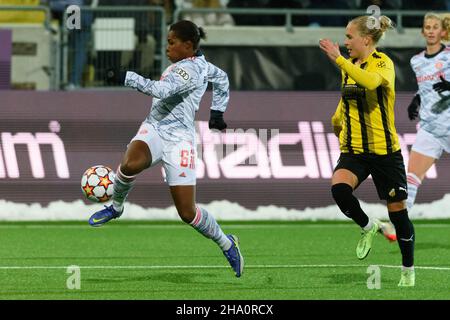 Göteborg, Suède.04th décembre 2021.Hisingen Arena, Göteborg, Swed Lineth Beerensteyn (6 FC Bayern Munich) lors du match de l'UEFA Womens Champions League dans le groupe D entre BK Hacken et FC Bayern Munich le 9 2021 décembre à l'arène Hisingen à Göteborg, Suède Sven Beyrich/SPP crédit: SPP Sport Press photo./Alamy Live News Banque D'Images