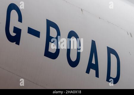 British Airways Concorde Banque D'Images