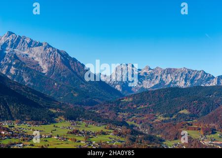 Obersalzbergbahn, Berchtesgaden, haute-Bavière, Sud de l'Allemagne, Europe Banque D'Images