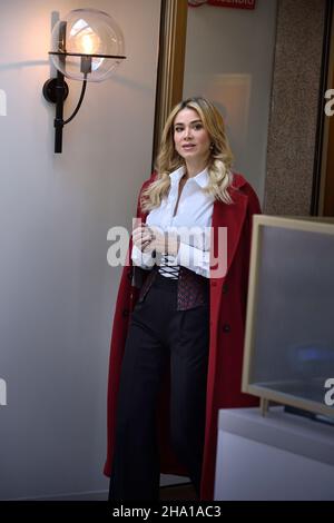 Rome, Italie.09th décembre 2021.ROME, ITALIE - DÉCEMBRE 09: Diletta Leotta assister à la photo du film 'Chi Ha Incastrato Babbo natale?'À l'Hôtel Visconti le 09 décembre 2021 à Rome, Italie.Credit: dpa/Alay Live News Banque D'Images