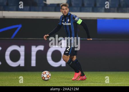 Bergame, Italie.9th décembre 2021.Rafael Toloi d'Atalanta lors du match de la Ligue des champions de l'UEFA au stade de Bergame, à Bergame.Crédit photo à lire: Jonathan Moscrop/Sportimage crédit: Sportimage/Alay Live News Banque D'Images