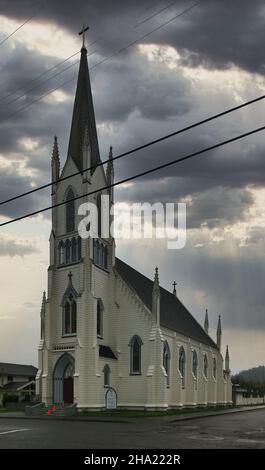 Ferndale Californie, Église de l'Assomption Banque D'Images