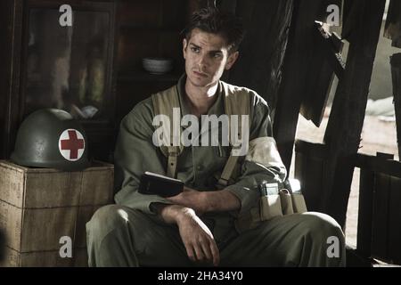 Hacksaw Ridge année : 2016 États-Unis / Australie Directeur : Mel Gibson Andrew Garfield Banque D'Images