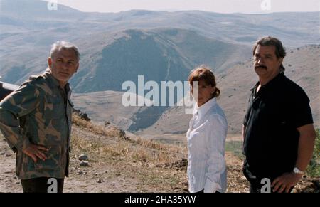 Le Voyage en Armenie année : 2006 France Serge Avedikian, Ariane Ascaride, Gérard Meylan Directeur : Robert Guédiguian Banque D'Images