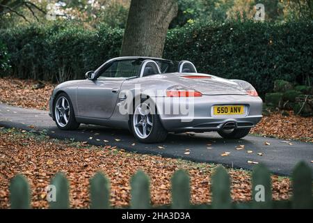 Porsche Boxster S 50 Jähre édition anniversaire 550 Spyder Banque D'Images