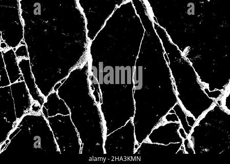 Texture marbre noir et blanc.Motif en pierre naturelle. Banque D'Images