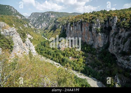 Zagori Grèce du Nord Banque D'Images