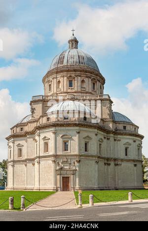 Santa Maria della Consolazione (Tempio), Todi, Ombrie, Italie Banque D'Images