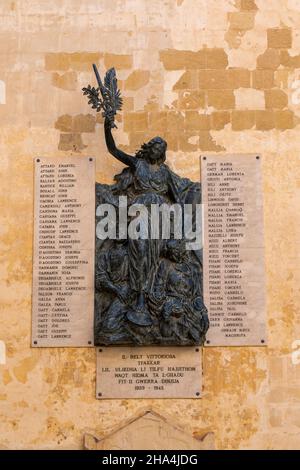 L'Oratoire de Saint-Joseph à Vittoriosa, Malte, Europe.Une des trois villes de Malte Banque D'Images