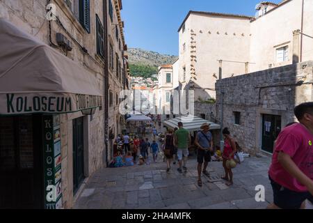 un des jeux les plus populaires de lieux de thrones à dubrovnik, croatie, grâce à la célèbre –€œwalk de honte –€ scène Banque D'Images