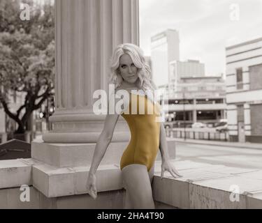 La danse de la ville Banque D'Images