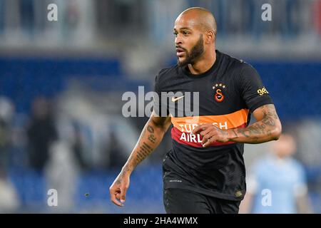 Stadio Olimpico, Rome, Italie.9th décembre 2021.UEFA Europa League, SS Lazio contre Galatasaray; Marcao de Galatasaray crédit: Action plus Sports/Alamy Live News Banque D'Images