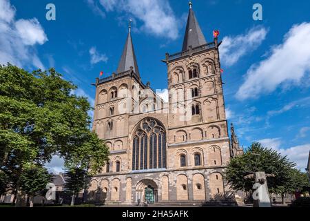 xantener dom - propsteikirche st. viktor,xanten,basse-rhin,rhénanie-du-nord-westphalie,allemagne Banque D'Images