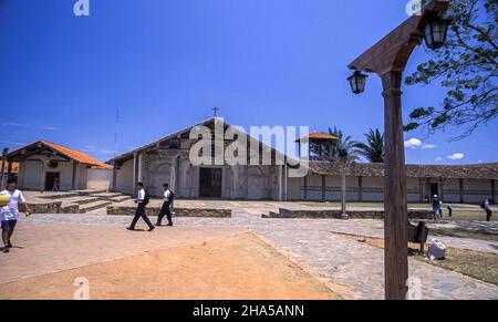 Mission église de San Javier, San Javier, Ñuflo de Chávez, Bolivie Banque D'Images