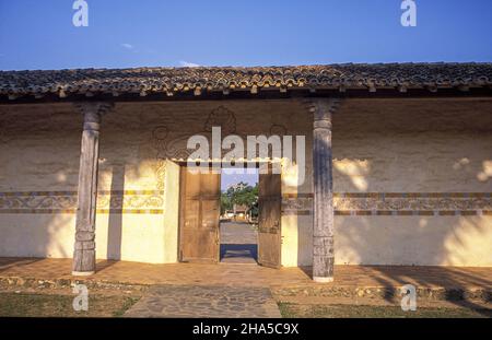 Mission église de San Javier, San Javier, Ñuflo de Chávez, Bolivie Banque D'Images