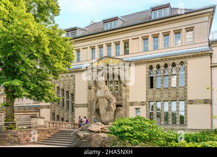 Entrée à l'aquarium du zoo de Berlin, Allemagne Banque D'Images