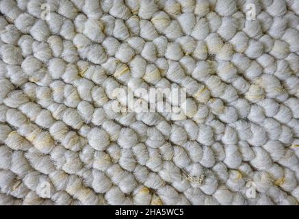 Panorama de fond en sisal pour la création de fond.Effet de tapis tissé Rush. Banque D'Images