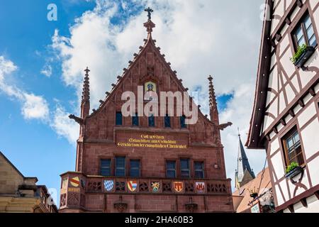 la maison melanchthon à bretten est un musée sur l'histoire de la réforme, bretten, bade-wurtemberg, allemagne Banque D'Images