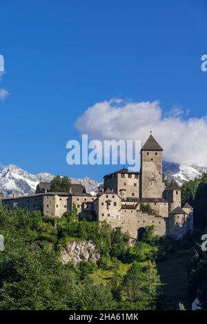 italie,tyrol du sud,trentin-südtirol,haut-adige,pustertal,ahrntal,sable à taufers,campo burg taufers Banque D'Images