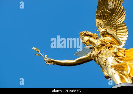 l'ange de la paix sur le monument de la paix à munich Banque D'Images
