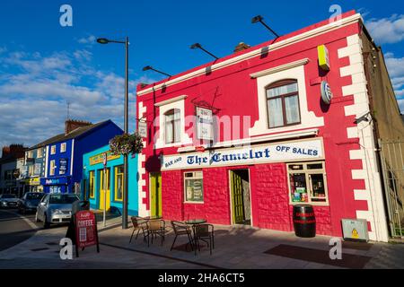 Church Street, Dundalk, Comté de Louth, Irlande Banque D'Images