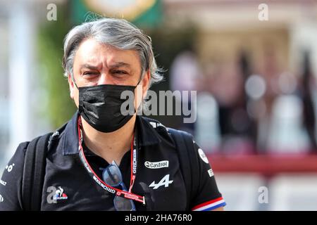 Abu Dhabi, Abu Dhabi.11th décembre 2021.Abu Dhabi, Émirats arabes Unis.11th décembre 2021.Davide Brivio (ITA) Alpine F1 Team Racing Director.11.12.2021. Championnat du monde de Formule 1, Rd 22, Grand Prix d'Abu Dhabi, circuit de Yas Marina, Abu Dhabi, Journée de qualification.Le crédit photo doit être lu : images XPB/Press Association.Crédit : XPB Images Ltd/Alamy Live News Banque D'Images
