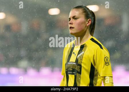 Göteborg, Suède.04th décembre 2021.Hisingen Arena, Göteborg, Swed Hanna Wijk (20 BK Hacken) lors du match de l'UEFA Womens Champions League dans le groupe D entre BK Hacken et le FC Bayern Munich le 9 2021 décembre à l'arène Hisingen à Göteborg, Suède Sven Beyrich/SPP crédit: SPP Sport Press photo./Alamy Live News Banque D'Images