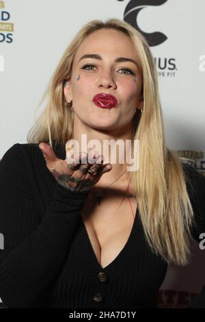 10 December 2021 - Las Vegas, NV - Jessy Jess. 13th Annual Fighters Only  World MMA Awards Red Carpet in Las Vegas, NV. (Credit Image: © Mjt/AdMedia  via ZUMA Press Wire Stock Photo - Alamy