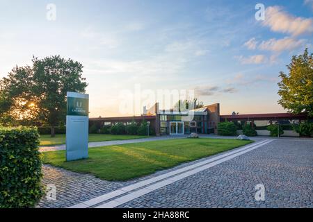 Faxe: Faxe Brewery, propriété de Royal Unibrew, à Faxe, Fakse, ZELANDE, Sealand,Sjaelland, Danemark Banque D'Images