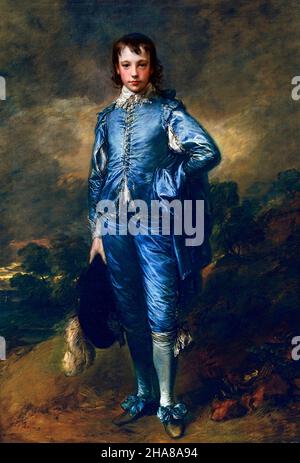 The Blue Boy par Thomas Gainsborough (1727-1788), huile sur toile, 1770 Banque D'Images