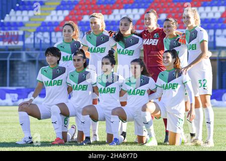 Sesto San Giovanni, Italie.11th décembre 2021.Busto Arsizio, Italie, 11.12.21 Sassuolo avant la série Un match entre FC Internazionale et US Sassuolo Calcio au stade Speroni à Busto Arsizio (va), Italie Cristiano Mazzi/SPP crédit: SPP Sport Press photo./Alamy Live News Banque D'Images