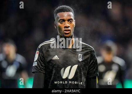 Luton, Royaume-Uni.27th novembre 2021.Tofin Adarabioyo (16) de Fulham lors du match de championnat Sky Bet entre Luton Town et Fulham à Kenilworth Road, Luton, Angleterre, le 11 décembre 2021.Photo de David Horn.Crédit : Prime Media Images/Alamy Live News Banque D'Images