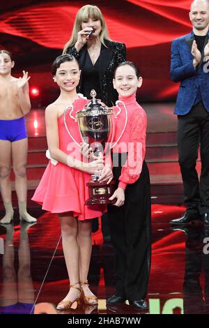 Rome: RAI Auditorium Foro Italico.Danse avec les étoiles dernière demi-finale.Sur l'image : Banque D'Images